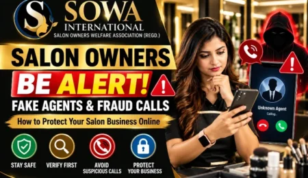 Salon Owners Be Alert – Fake Agents, Fraud Calls and Online Safety Awareness
