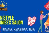 Best Unisex Salon in Bikaner 2026 – In Style Unisex Salon Bridal Makeup, Hair Spa & Keratin Experts