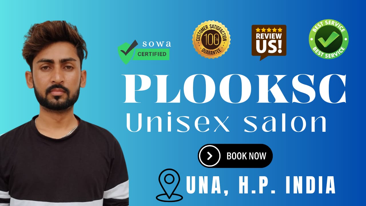 PLOOKSC Unisex Salon: Unleash Your Inner Beauty in Una,Save 20%