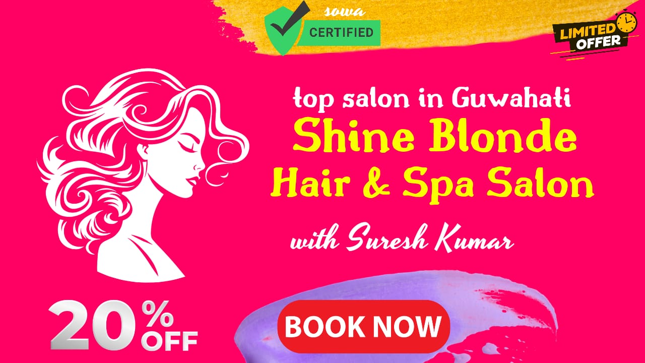 Shine Blonde Hair Spa Salon Guwahati – Book Online & Save 20% on Premium Hair Spa Services