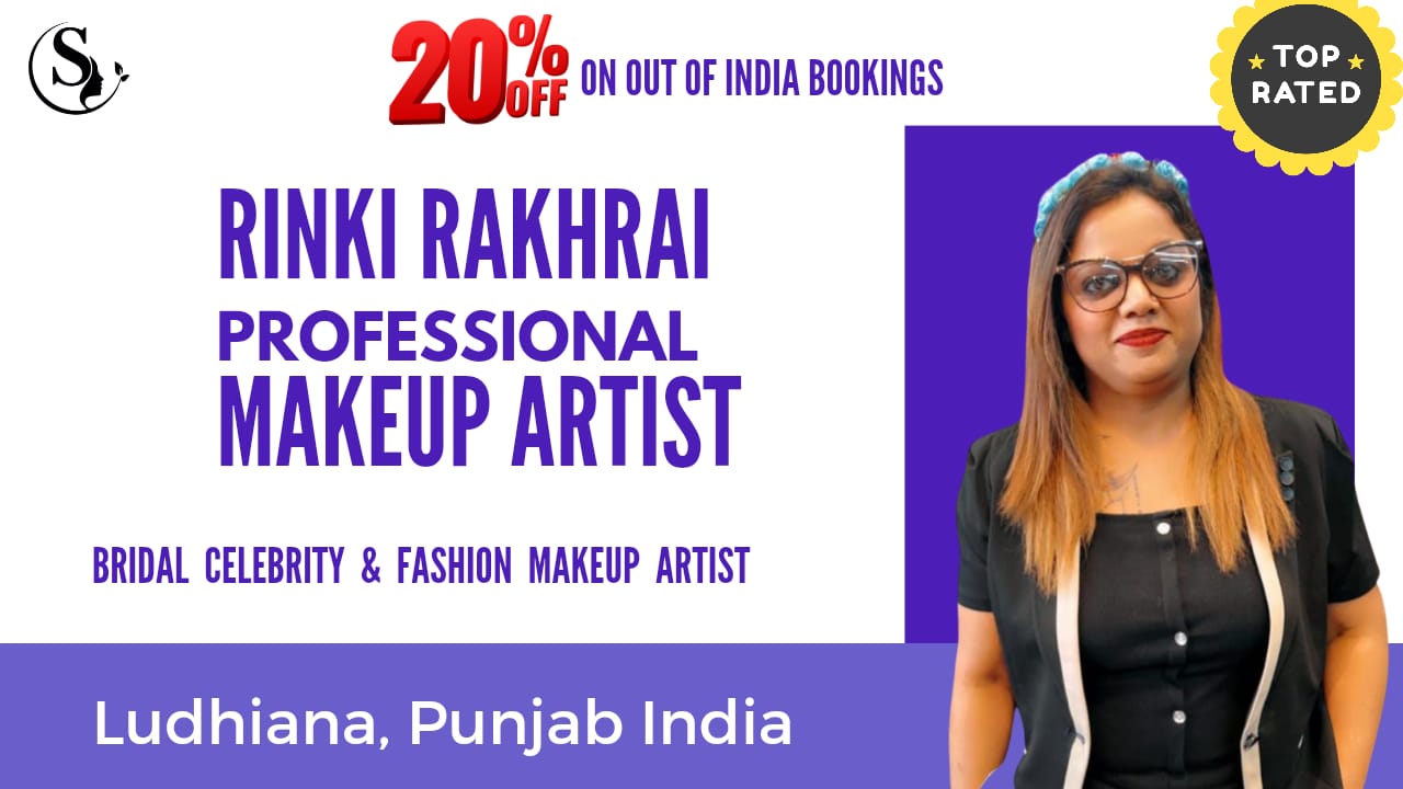 Unleash Your Inner Beauty with Rinki Rakhrai,Professional Makeup Artiest,save 20%