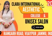 Unleash Your Inner Beauty Guru at Clara International Aesthetic College & Unisex Salon in Vijaypur!