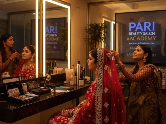 Pari Beauty Salon Fatehgarh Moga | Bridal Makeup & Academy