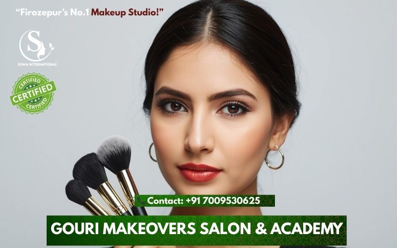 Top-Rated Makeup Studio in Firozepur | Gouri Makeovers 2025
